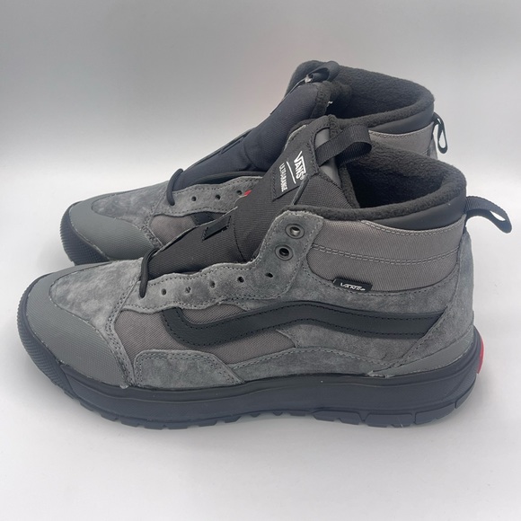 Vans Ultrarange Exo Hi MTE Mens Hiking Boot Outdoor Shoes Gray Black Sneaker - Picture 5 of 12